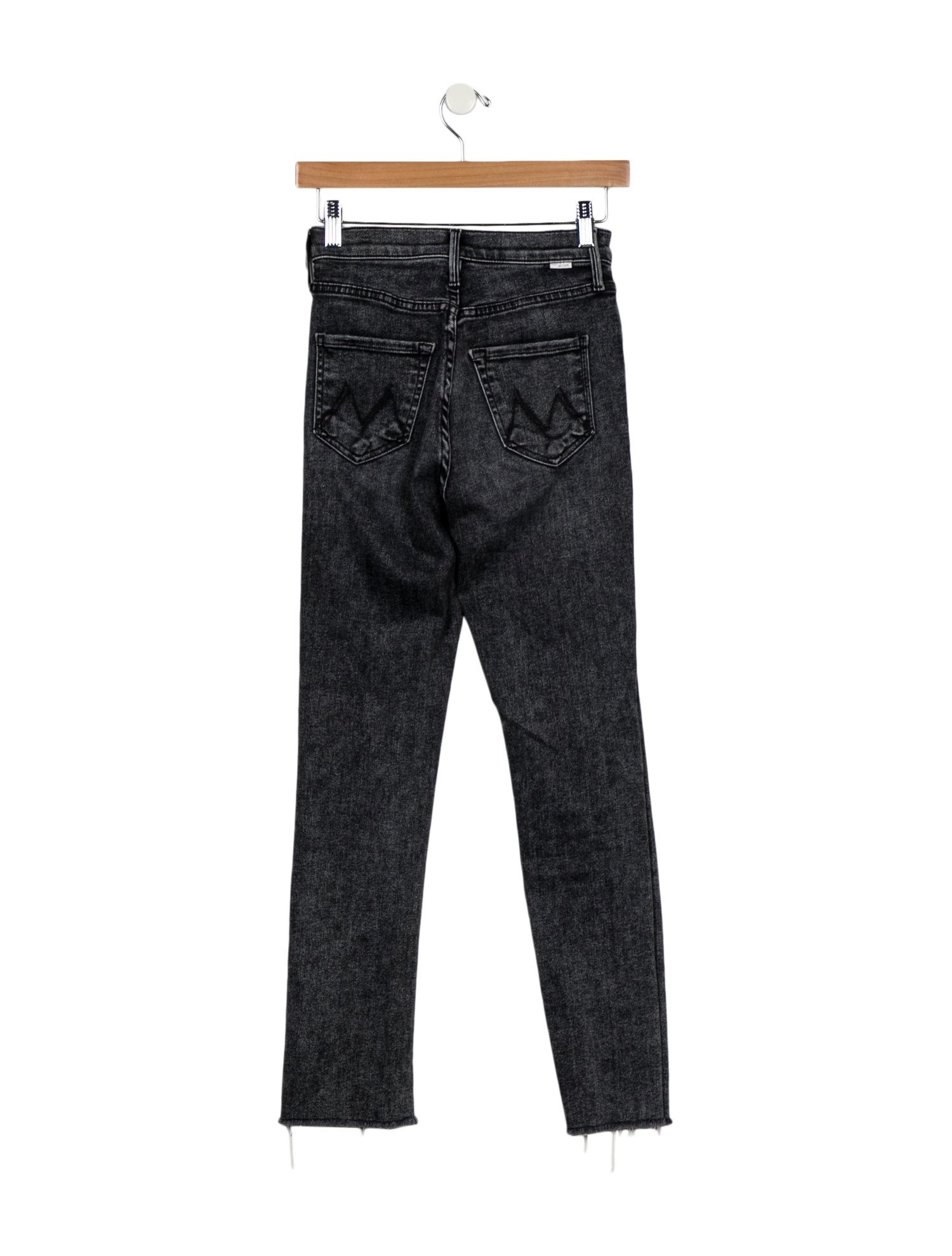 Mother Mid-Rise Straight Leg Jeans
